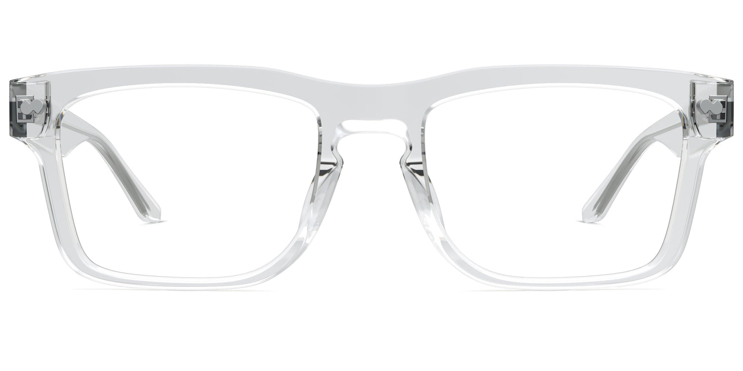 The Drew - Crystal Clear - Carousel1 - Pair Eyewear
