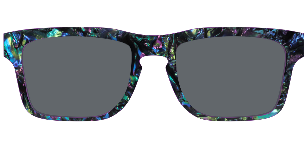 The Polarized Abalone Sun Top - Front Top Image - Pair Eyewear