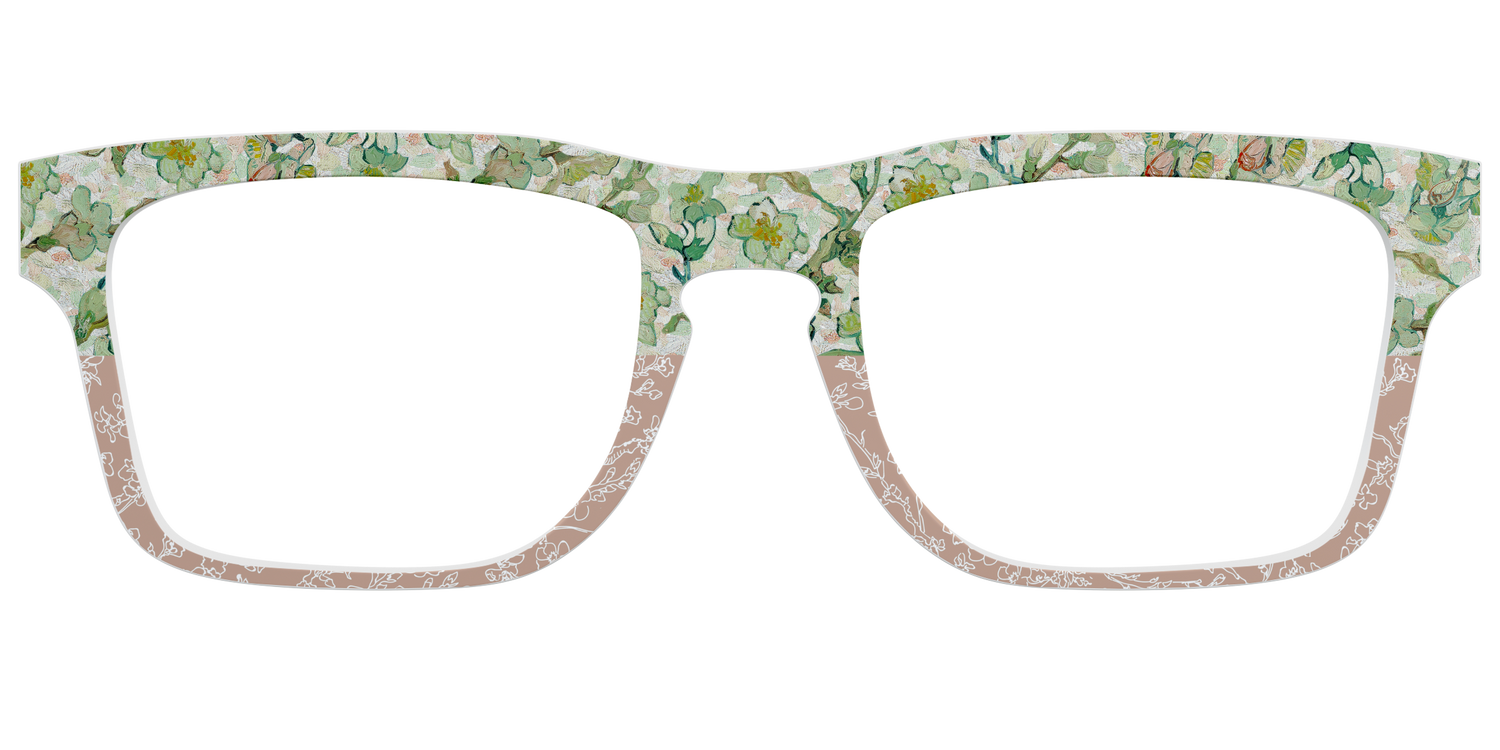 The Almond Blossom Split - Front Top Image - Pair Eyewear