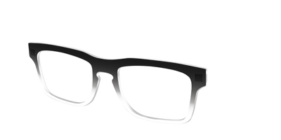 The Black Gradient Crystal - Angle Top Thumbnail - Pair Eyewear