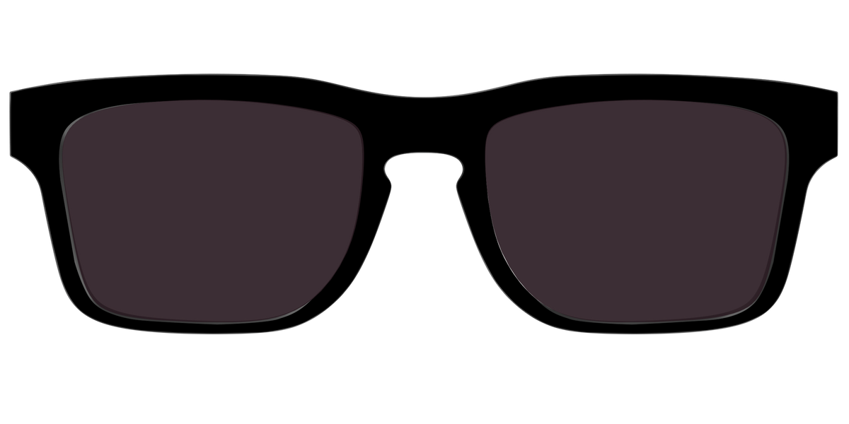 The Black with Urban Explorer lens - Front Top Image - Pair Eyewear