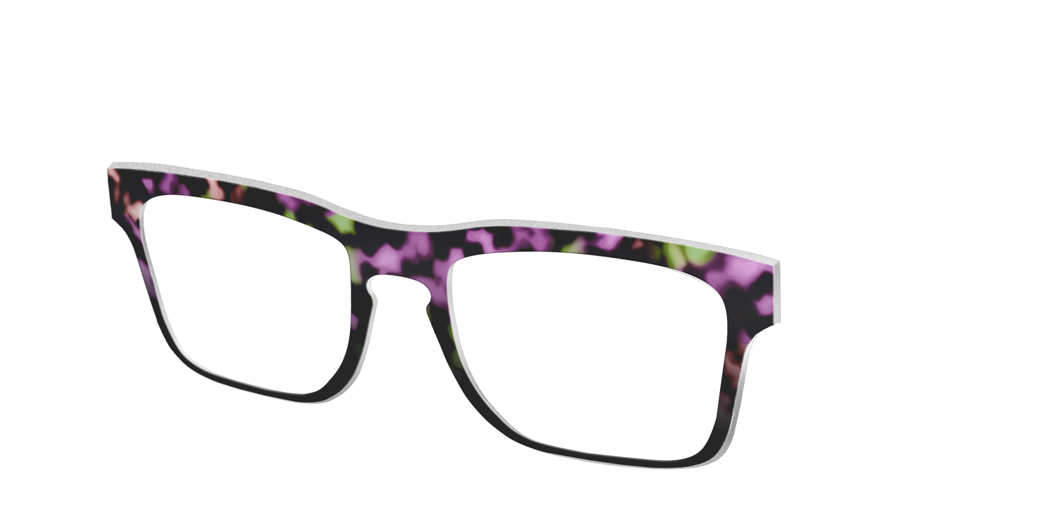 The Boysenberry Tortoise - Angle Top Image - Pair Eyewear