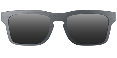 The Polarized Brushed Nickel Sun Top - Front Top Thumbnail - Pair Eyewear