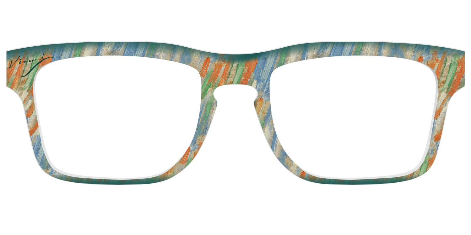 The Brush Strokes - Front Top Image - Pair Eyewear