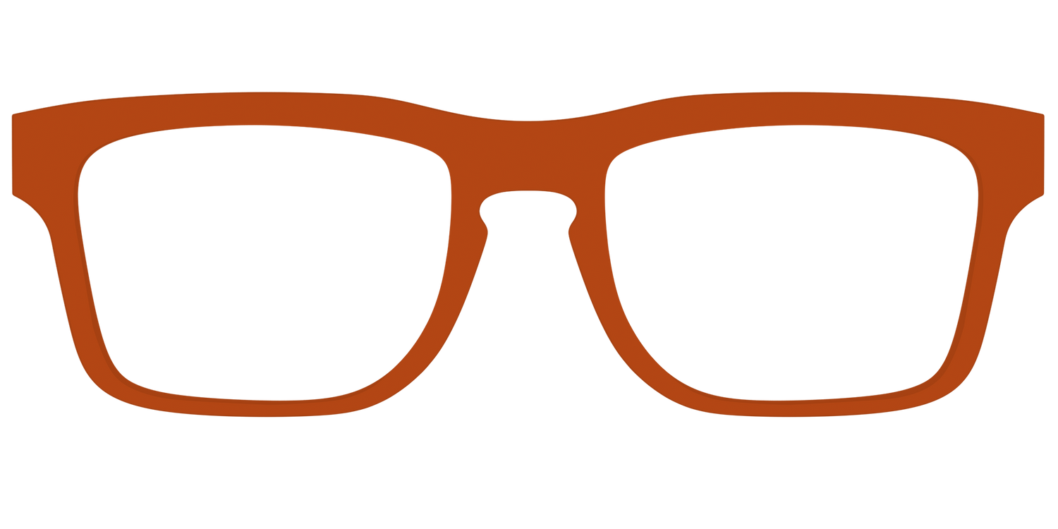 The Burnt Orange - Front Top Image - Pair Eyewear