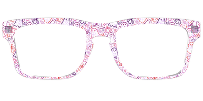The Frightfully Fun Doodles Crystal - Front Top Thumbnail - Pair Eyewear