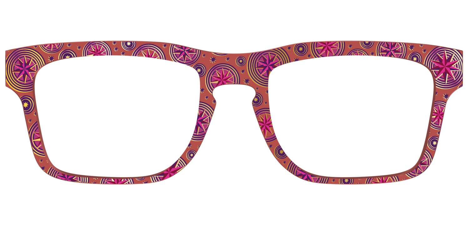 The Gold Foil Luna Lovegood™ - Front Top Image - Pair Eyewear