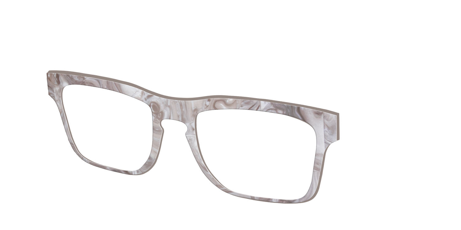 The Gray Marble - Angle Top Image - Pair Eyewear