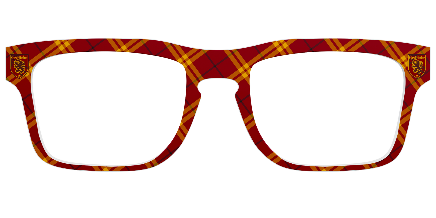 The Gryffindor™ Plaid - Front Top Image - Pair Eyewear