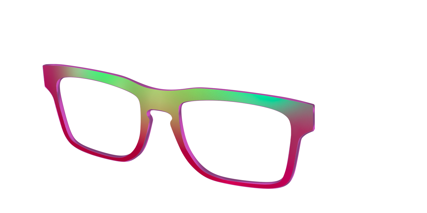 The Guava Ombre - Angle Top Image - Pair Eyewear