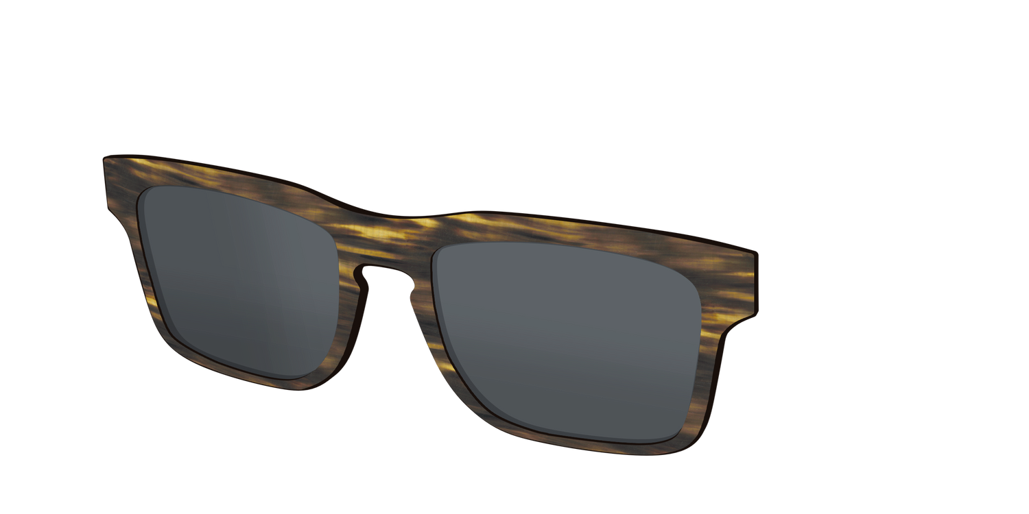 The Polarized Horn Sun Top - Angle Top Image - Pair Eyewear