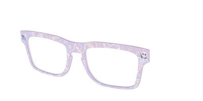 The Iridescent Groovy Graveyard - Angle Top Thumbnail - Pair Eyewear
