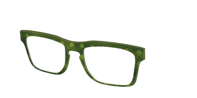 The Olive Geo - Angle Top Thumbnail - Pair Eyewear