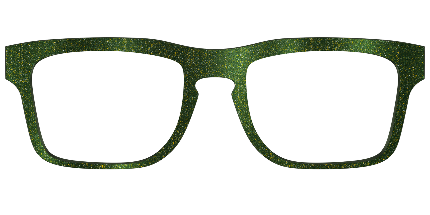 The Olive Shimmer - Front Top Image - Pair Eyewear