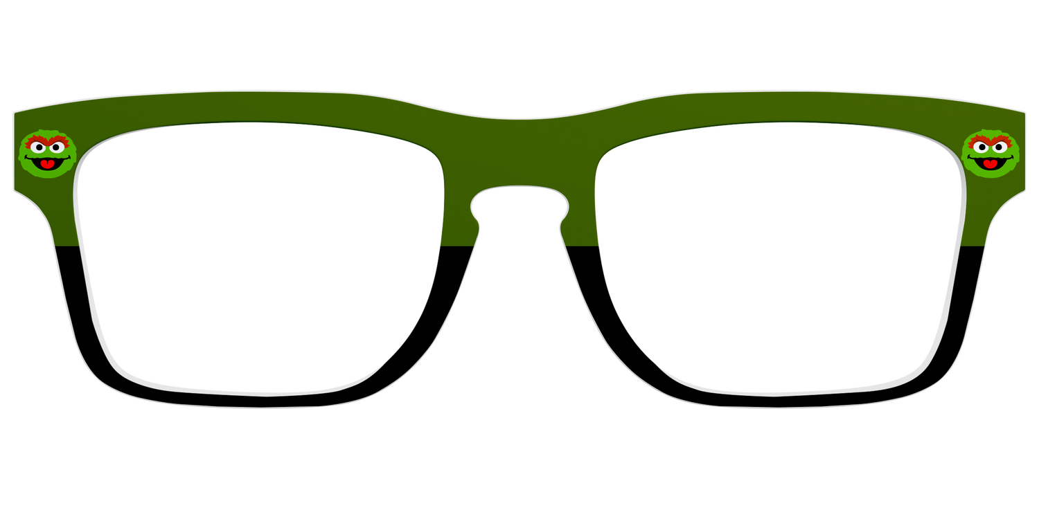 The Oscar the Grouch - Front Top Image - Pair Eyewear
