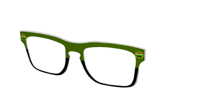 The Oscar the Grouch - Angle Top Thumbnail - Pair Eyewear