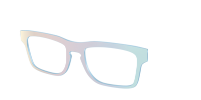 The Pastel Dot Iridescent - Angle Top Thumbnail - Pair Eyewear
