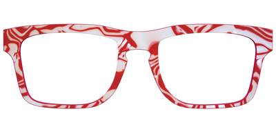 The Peppermint Swirl - Front Top Thumbnail - Pair Eyewear