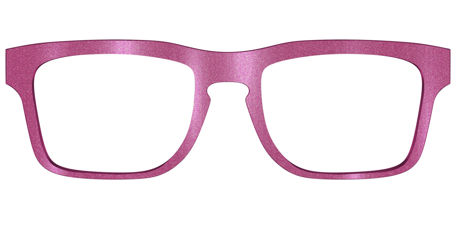 The Pink Shimmer - Front Top Image - Pair Eyewear