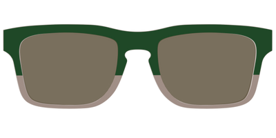 The Polarized Cedar & Sap Crystal Split Sun Top - Front Top Thumbnail - Pair Eyewear