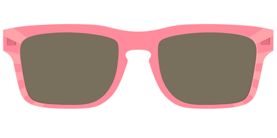 The Polarized Fruit Punch Sunburst Sun Top - Front Top Thumbnail - Pair Eyewear