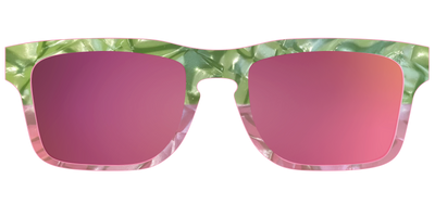 The Polarized Kiwi & Guava Pearl Sun Top - Front Top Thumbnail - Pair Eyewear
