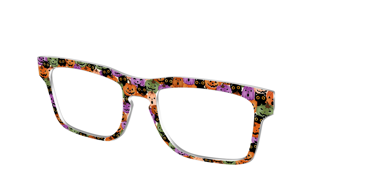 The Purring Pumpkins - Angle Top Image - Pair Eyewear