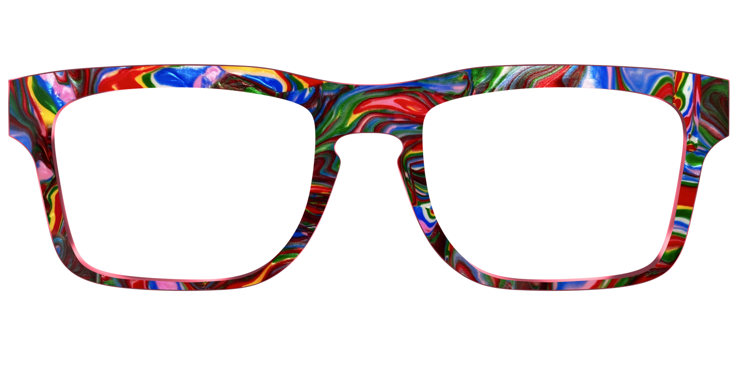 The Radiant Pearl Marble - Front Top Image - Pair Eyewear