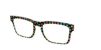 The Rainbow Paw Print - Angle Top Thumbnail - Pair Eyewear