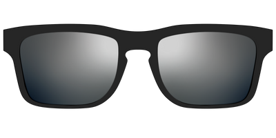 The Polarized Silver Reflective Sun Top - Front Top Thumbnail - Pair Eyewear
