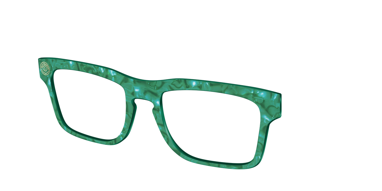 The Slytherin™ Pearl Tortoise - Angle Top Image - Pair Eyewear
