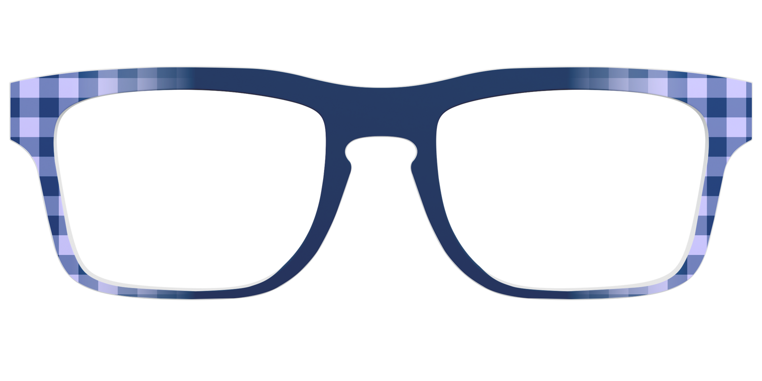 The Spring Reimagined Plaid - Front Top Image - Pair Eyewear