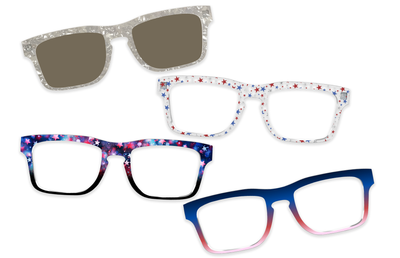 The Red White & Celebrate Topper Set - Product Thumbnail 6 - Pair Eyewear