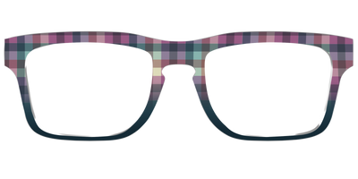 The Tranquil Gingham - Front Top Thumbnail - Pair Eyewear