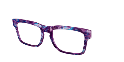The Tyrian Purple Pearl Marble - Angle Top Thumbnail - Pair Eyewear