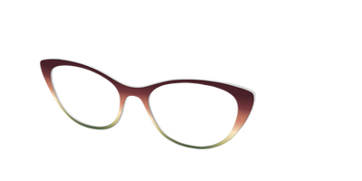 The Acorn to Moss Gradient - Angle Top Thumbnail - Pair Eyewear