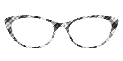 The B&W Plaid - Front Top Thumbnail - Pair Eyewear