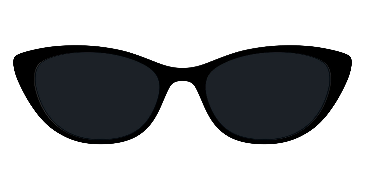 The Non-Polarized Black Sun Top - Front Top Image - Pair Eyewear