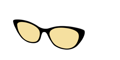 The Black with Driving Lens - Angle Top Thumbnail - Pair Eyewear