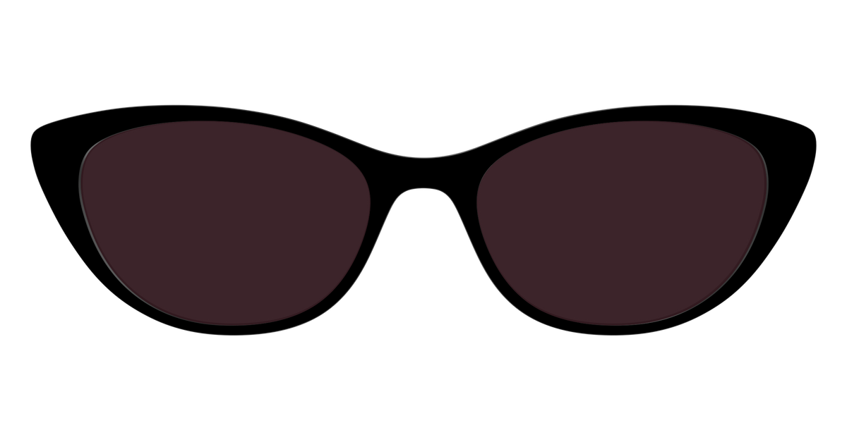The Black with Water lens - Front Top Image - Pair Eyewear