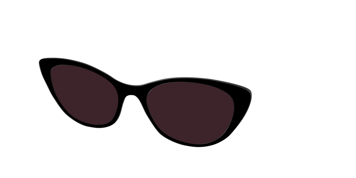 The Black with Water lens - Angle Top Image - Pair Eyewear