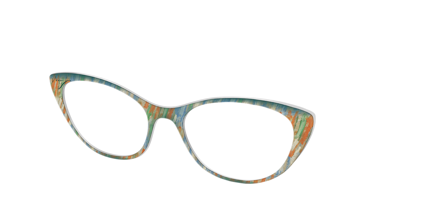 The Brush Strokes - Angle Top Image - Pair Eyewear
