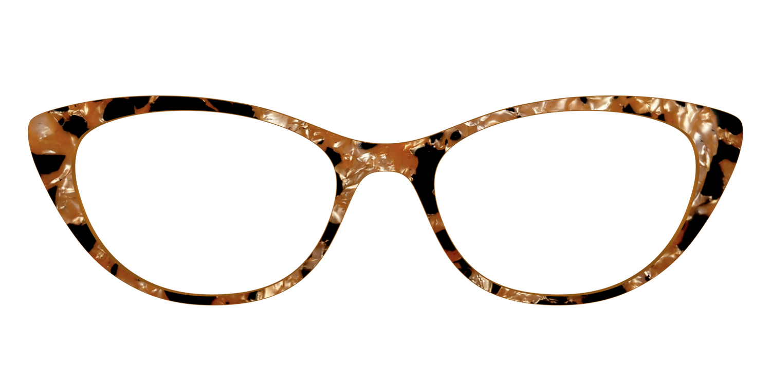 The Caramel Pearl Tortoise - Front Top Image - Pair Eyewear
