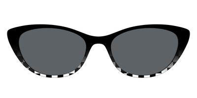 The Polarized Checkerboard Fade Sun Top - Front Top Thumbnail - Pair Eyewear