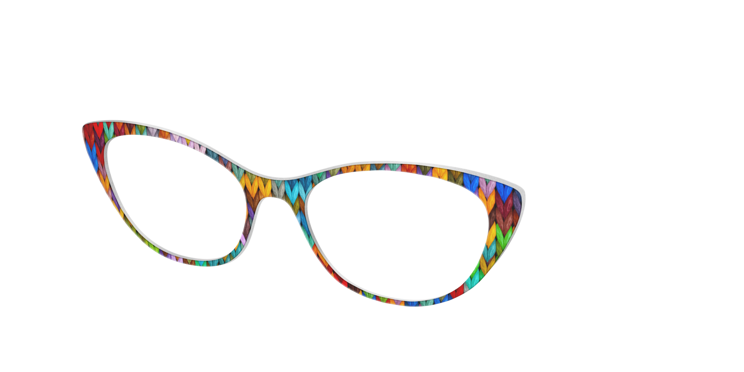 The Chunky Knit - Angle Top Image - Pair Eyewear