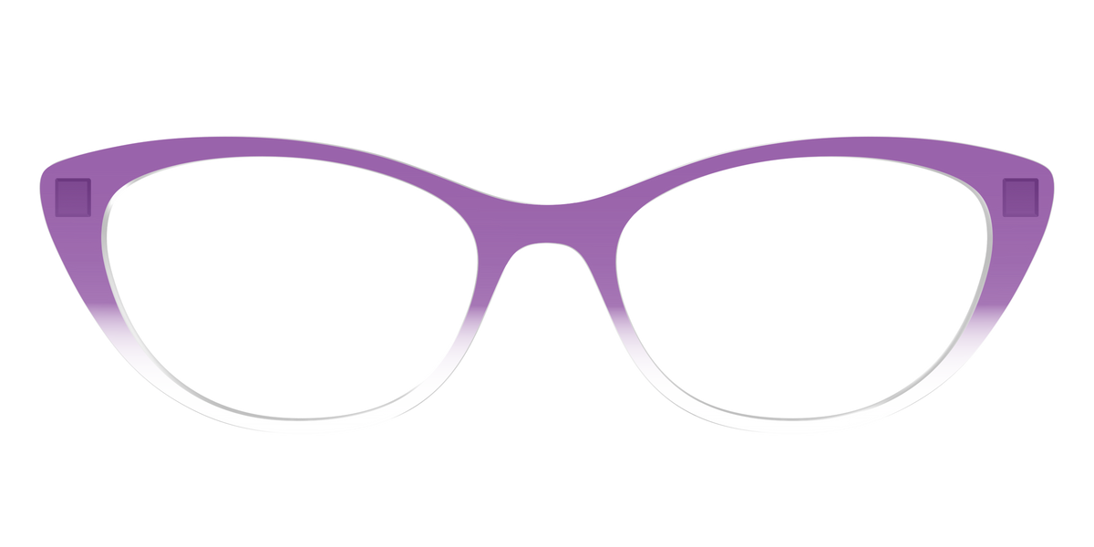 The Grape Gradient Crystal - Front Top Image - Pair Eyewear