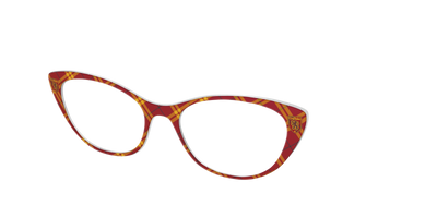 The Gryffindor™ Plaid - Angle Top Thumbnail - Pair Eyewear