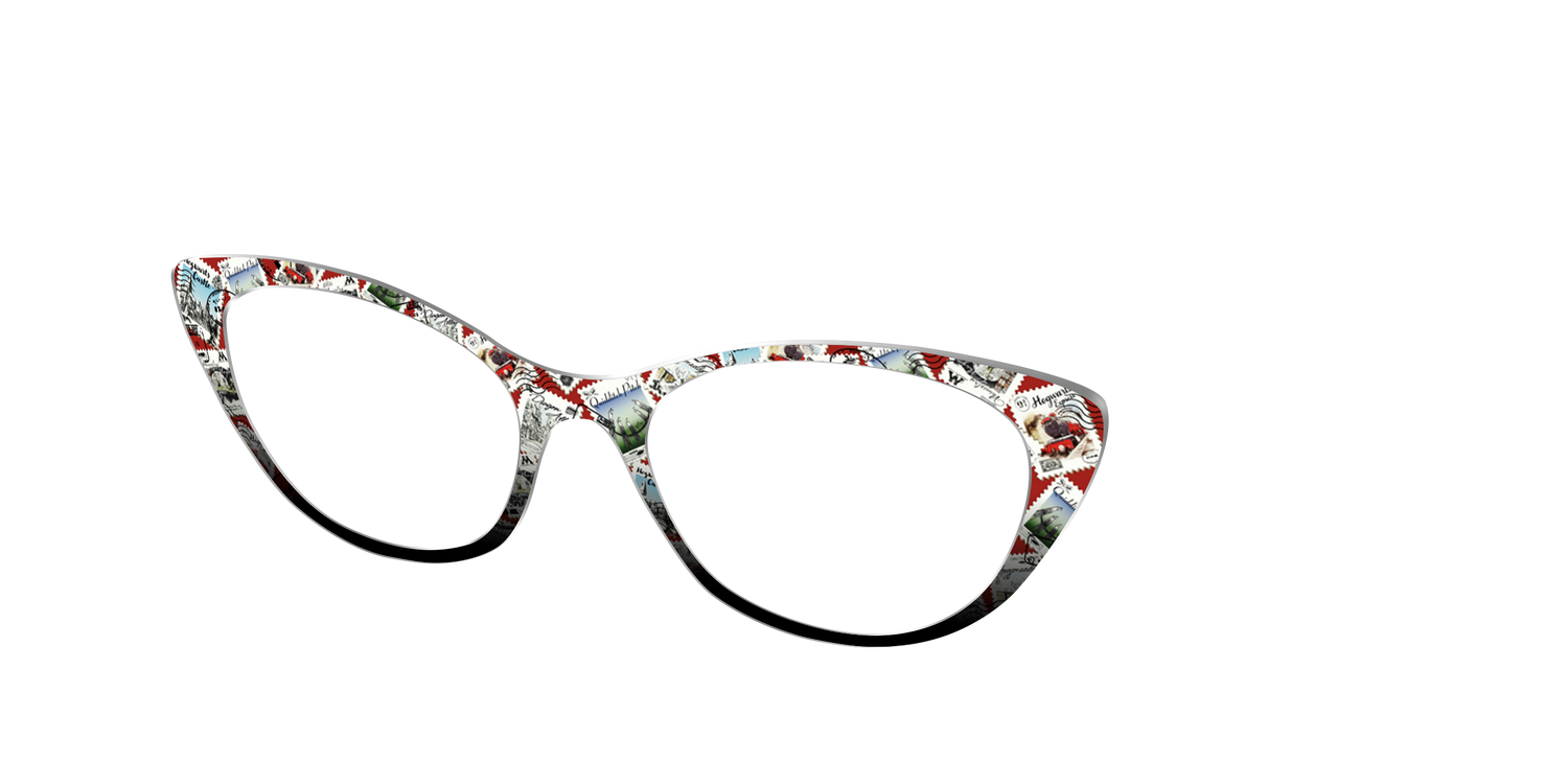 The Hogwarts™ Stamps - Angle Top Image - Pair Eyewear