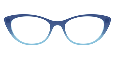 The Indigo to Sky Blue Gradient Crystal - Front Top Thumbnail - Pair Eyewear