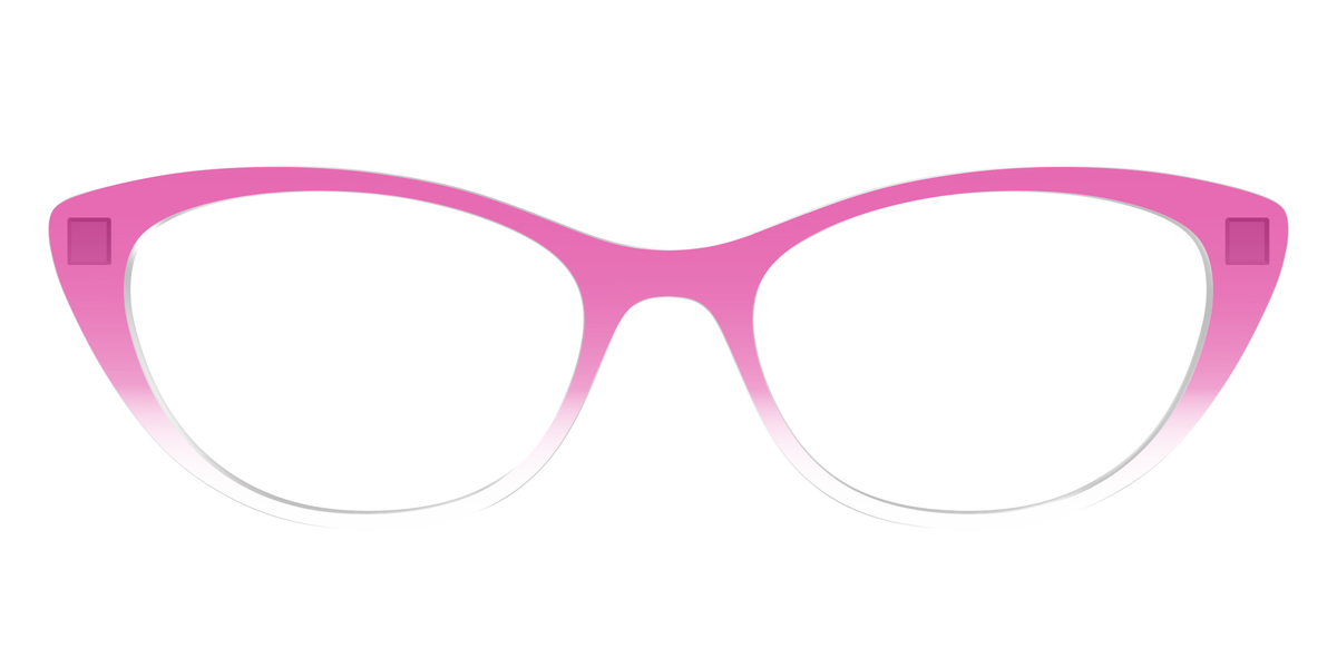 The Magenta Gradient Crystal - Front Top Image - Pair Eyewear